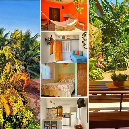 Pe Na Areia Chales E Studios - Cumuruxatiba, Ba Exterior photo