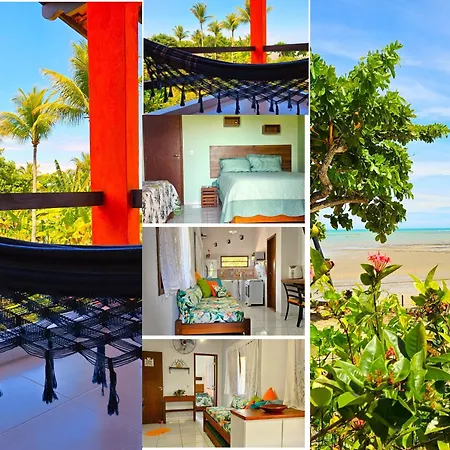 Pe Na Areia Chales E Studios - Cumuruxatiba, Ba Exterior photo