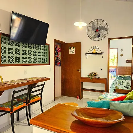 Pe Na Areia Chales E Studios - Cumuruxatiba, Ba Exterior photo