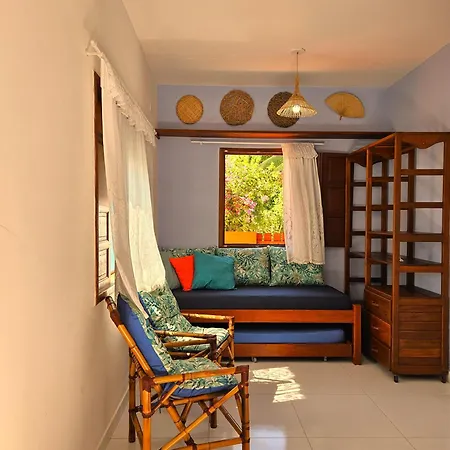Pe Na Areia Chales E Studios - Cumuruxatiba, Ba Exterior photo